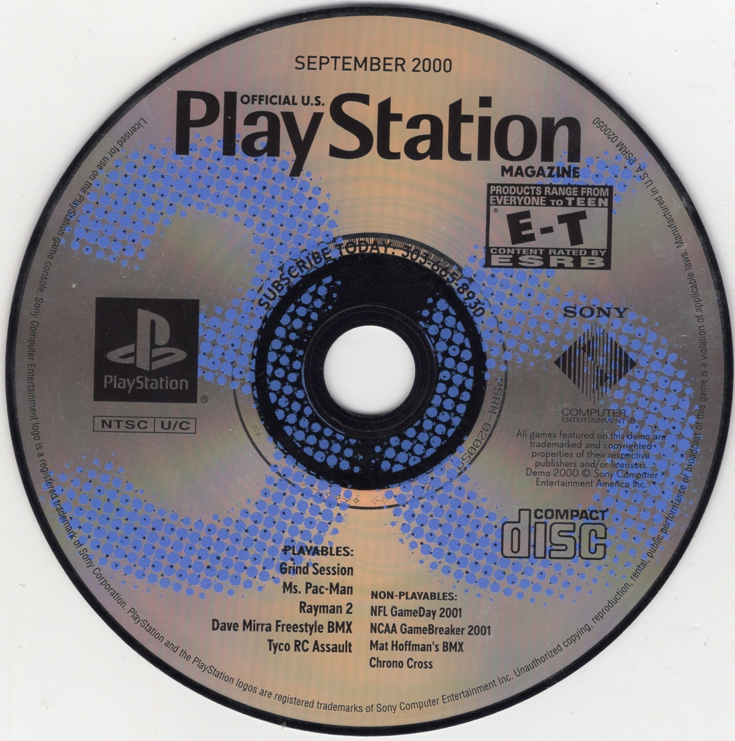 Official U.S. Playstation Magazine September 2000